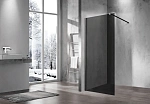 Душевая перегородка Vincea Walk-In VSW-1H120CGB,1200*2000, черный матовый, стекло тонированное
