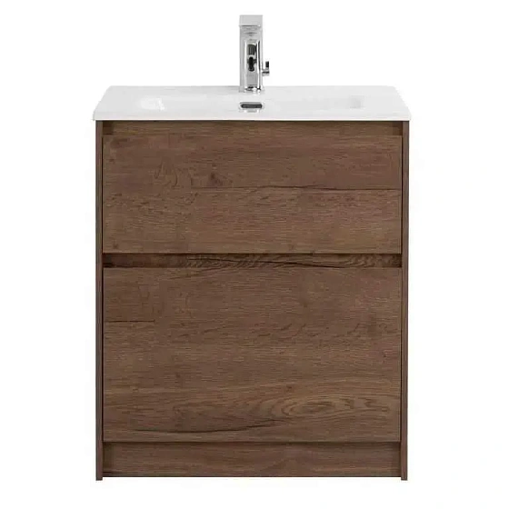 Тумба под раковину напольная BelBagno KRAFT39-500/390-2C-PIA-RT Rovere Tabacco, 50 см