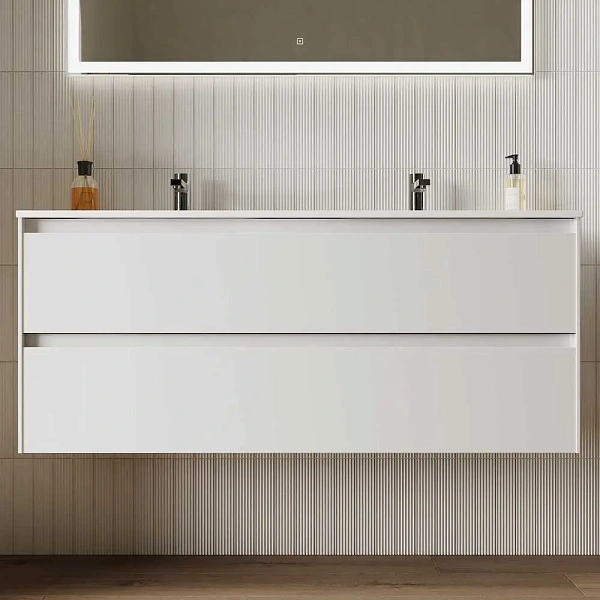 Тумба под раковину подвесная Sancos Cento CN120-2W, 121 см