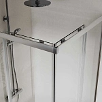 Душевой уголок Vincea City VSS-5CT9010CL, 1000*900, хром, стекло прозрачное
