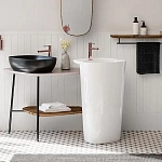 Накладная раковина VITRA Plural 7810B483-0016 45 см, черная матовая