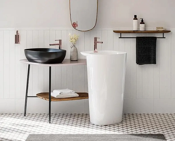 Накладная раковина VITRA Plural 7810B483-0016 45 см, черная матовая