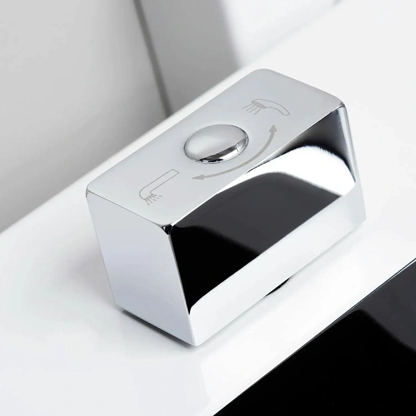 Смеситель для ванны WasserKRAFT Aller 1061WHITE с душем