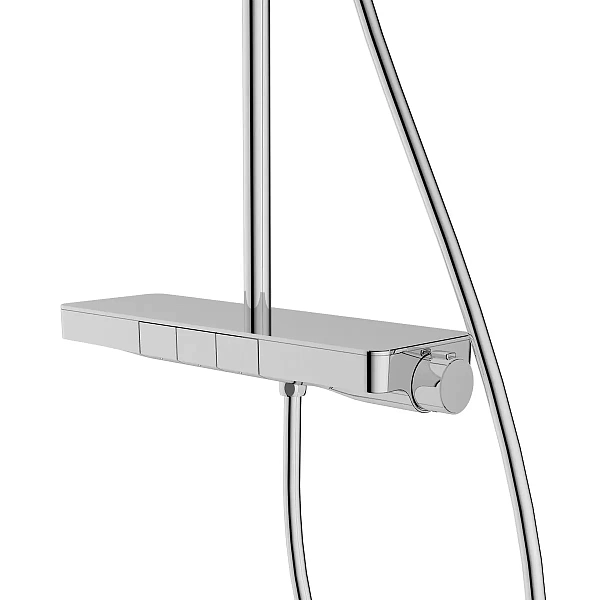 Душевая стойка Vincea Inspire VSFS-3I12TCH термостатическая с изливом, 30см верх.душ, хром