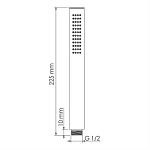 Душевая лейка WasserKRAFT A217