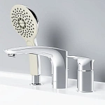 F50A01300 Inspire V2.0, смеситель на борт ванны, трёхсекционный, излив  мм, хром, шт