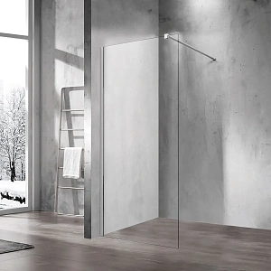 Душевая перегородка Vincea Walk-In VSW-1H110CL,1100*2000, хром, стекло прозрачное