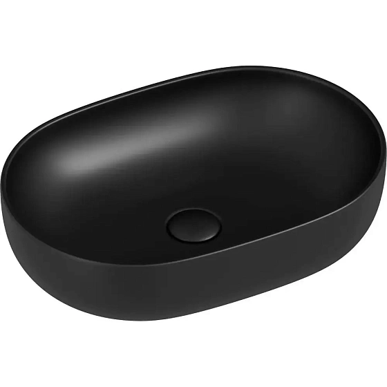 Накладная раковина Ceramica Nova Element CN6047MB, 60 см, черная матовая