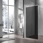 Душевая перегородка Vincea Walk-In VSW-1H800CG, 800*2000, хром, стекло тонированное