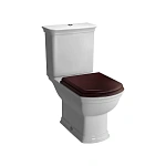 Унитаз-компакт VITRA Serenada 9722B003-7204 с деревянной крышкой
