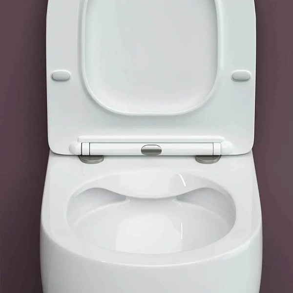 Система инсталляции для унитазов Tece TECEbase K440407 с кнопкой смыва + унитаз подвесной Ceramica Nova Play CN3001