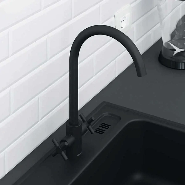 240000000 Neo Classic Black, смеситель для кухни