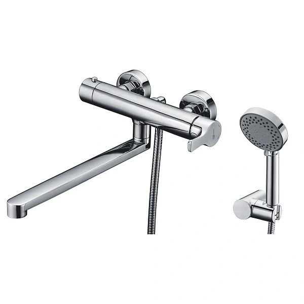 Смеситель для ванны с длинным изливом WasserKRAFT Berkel 4802L с душем