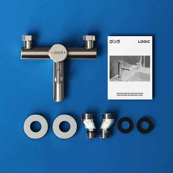 D3010000SS Logic new смеситель для ванны и душа из нержавеющей стали