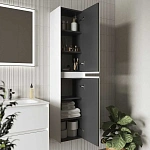 Шкаф-пенал подвесной Sancos Cento PCN35W, 35 см