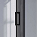 Душевой уголок Vincea Como-N VSR-4CN9012CGB, 1200*900, черный, стекло тонированное