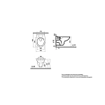 Унитаз подвесной VITRA S10 7855B003-0075 безободковый