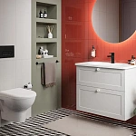 Кнопка смыва VITRA Root Round 740-2211, матовый черный