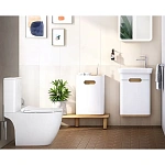 Унитаз-компакт VITRA Sento open back 9830B003-7204 безободковый