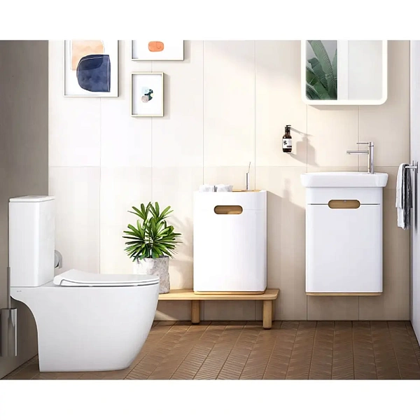 Унитаз-компакт VITRA Sento open back 9830B003-7204 безободковый