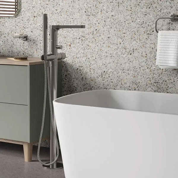 Напольный смеситель для ванны WasserKRAFT Tauber 6421