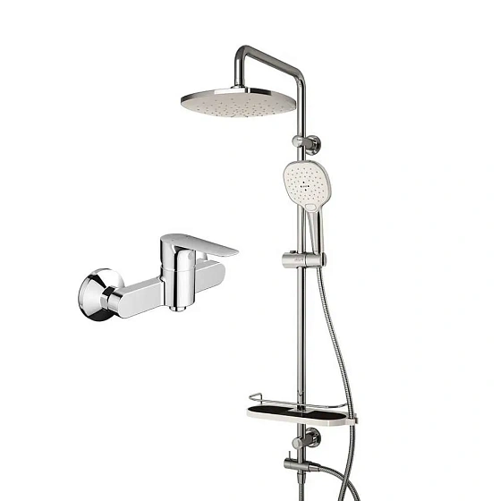 Душевая система со смесителем Dorff Prime D0740030