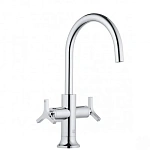 Смеситель для раковины Kludi Nova Fonte Déco 201180539 с донным клапаном