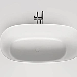 Ванна из искусственного камня Salini Sofia S-Stone 150х75, белая матовая, 102528M