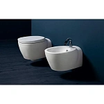 Унитаз подвесной Simas Bohemien BO18bi+BO002bi/cr+F85 безободковый