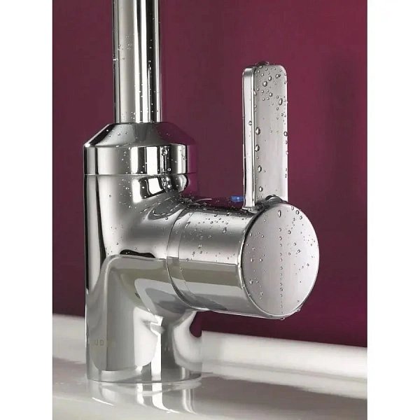 Смеситель для раковины Kludi Zenta 382550575 с донным клапаном
