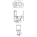 Унитаз-компакт Simas Lante LA07bi