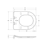 Сиденье для унитаза BelBagno BB2011SC, с микролифтом