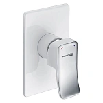 Встраиваемый смеситель для душа WasserKRAFT Aller 10651WHITE