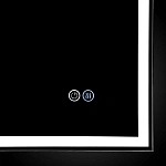 Зеркало Vincea LED VLM-3VN800-2 800х600 c сенсорным выключателем и диммером, антизапотевание