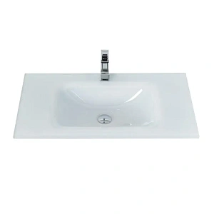 Стеклянная раковина BelBagno BB810/465-LV-VTR-BO, 81 см
