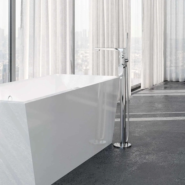 Напольный смеситель для ванны WasserKRAFT Dinkel 5821