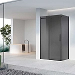 Душевой уголок Vincea Como-N VSR-4CN9012CGB, 1200*900, черный, стекло тонированное