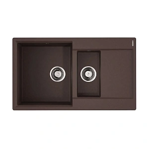 Omoikiri Daisen 86-2-DC Artgranit/темный шоколад
