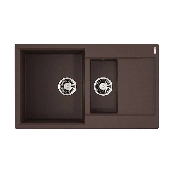 Omoikiri Daisen 86-2-DC Artgranit/темный шоколад