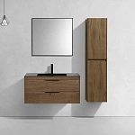 Тумба под раковину Vincea Chiara 2D 1000 подвесная, 2 выкатных ящика soft-close, T.Oak