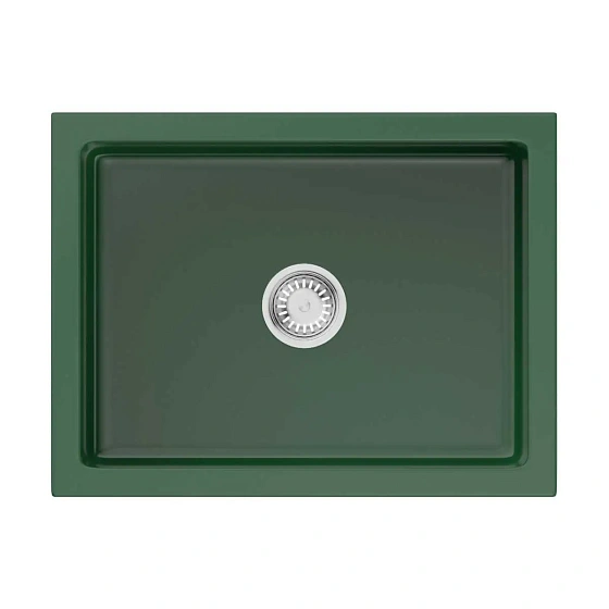 Omoikiri Mikura 61-RG Glossy Natceramic/royal green