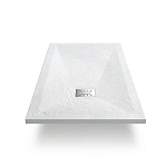Поддон для душа из искусственного камня Vincea VST-4SR1012W,1200*1000*25, белый матовый