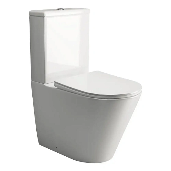 Унитаз-компакт Ceramica Nova Highlight CN1802 безободковый