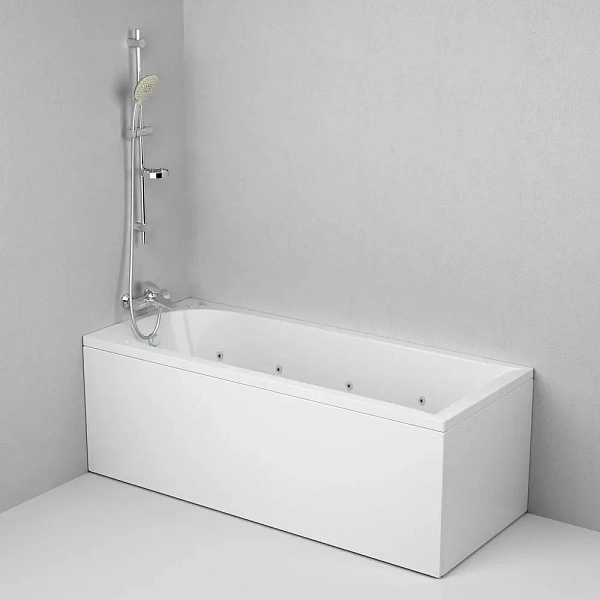 Акриловая ванна 170х70 AM.PM Spirit W72W-170-070W1D с гидромассажем
