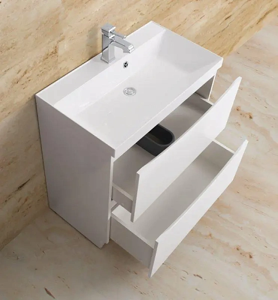 Тумба под раковину напольная BelBagno MARINO-800-2C-PIA-BL-P, 80 см