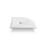 Поддон для душа из искусственного камня Vincea VST-4SQ8080W, 800*800*25, белый матовый