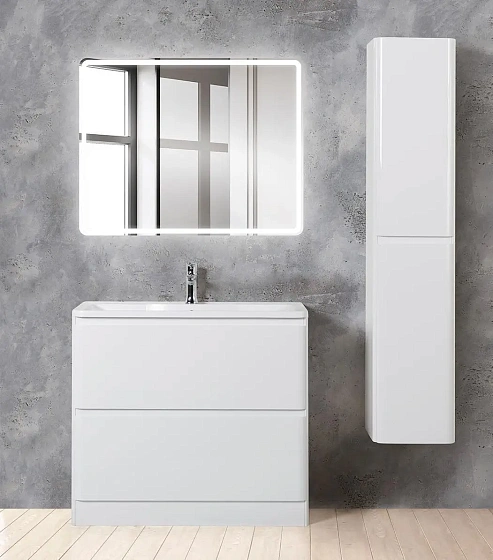 Тумба под раковину напольная BelBagno ALBANO-1000-2C-PIA-BL, 100 см