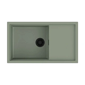 Omoikiri Sintesi 86-WG Artceramic/wind green
