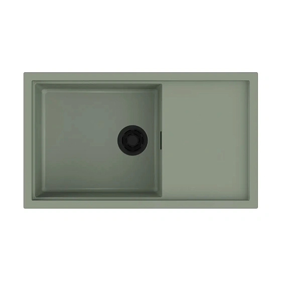 Omoikiri Sintesi 86-WG Artceramic/wind green