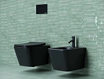 Унитаз подвесной Ceramica Nova Metric CN3007MB, черный матовый